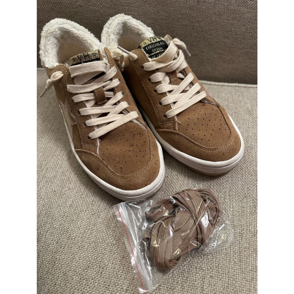 Vintage Havana Belen Chestnut Women’s Fashion Sneakers Size 6.5